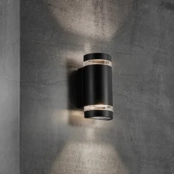 Nordlux Focus udendørs væglampe 1xGU10 sort