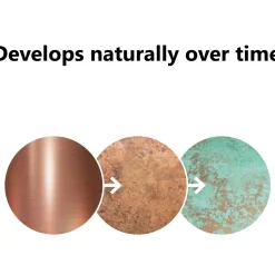 Nordlux Fold 15 udendørs væglampe kobber