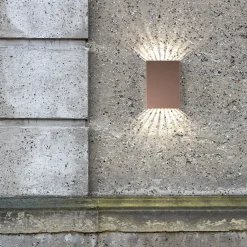 Nordlux Fold 15 udendørs væglampe kobber