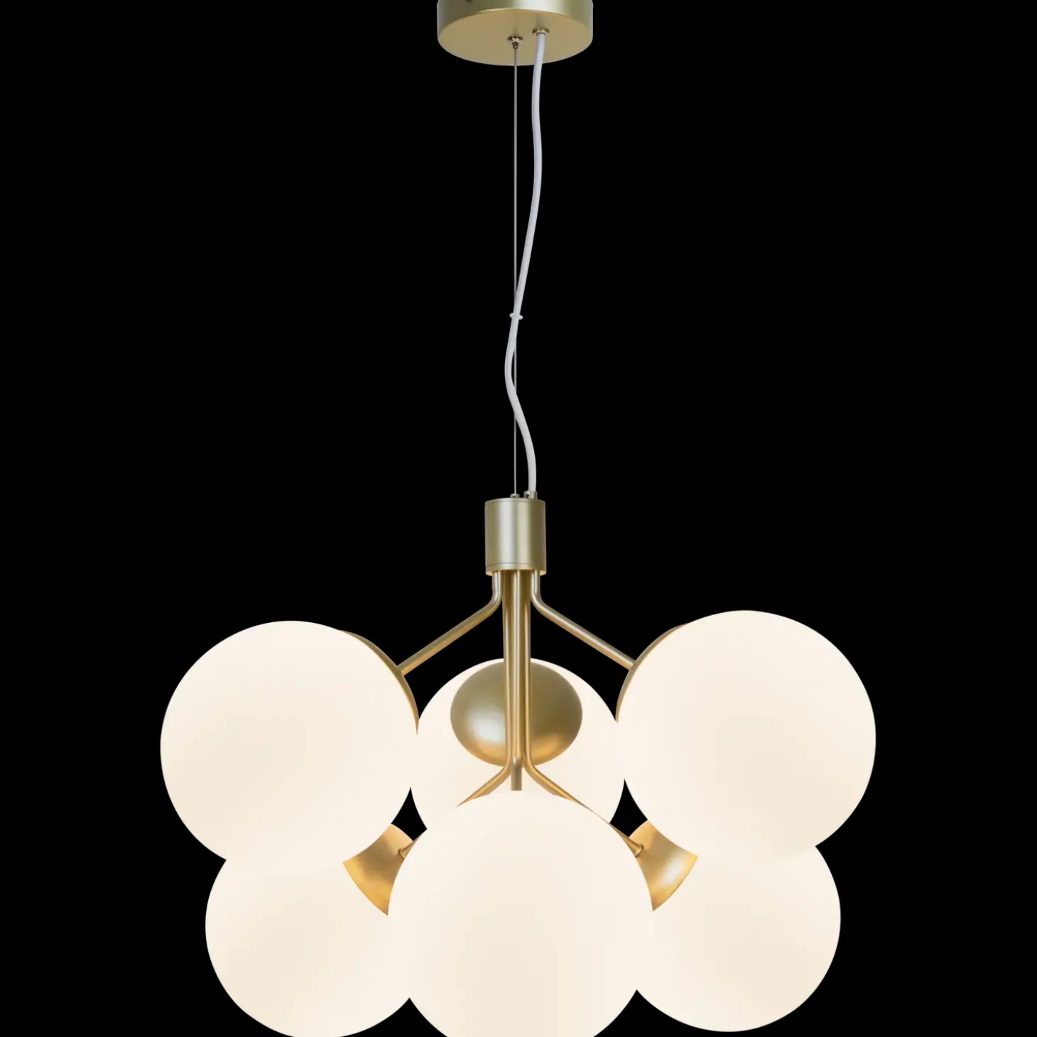 Nordlux Ivona 6-spot pendel messing