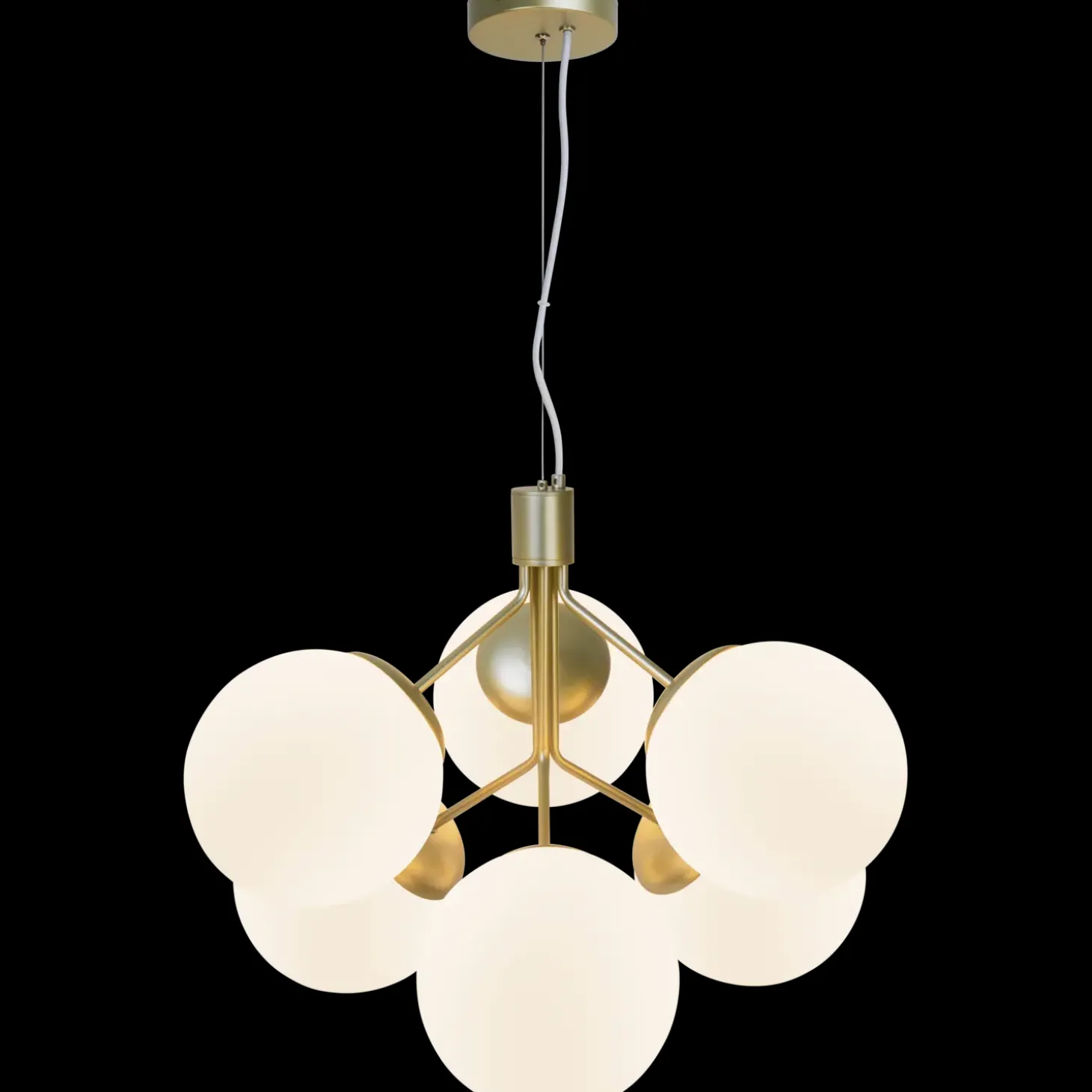 Nordlux Ivona 6-spot pendel messing