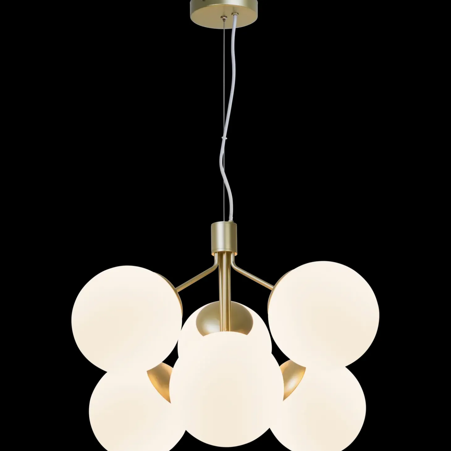 Nordlux Ivona 6-spot pendel messing