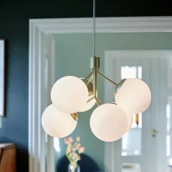 Nordlux Ivona 6-spot pendel messing