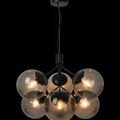 Nordlux Ivona 6-spot pendel sort