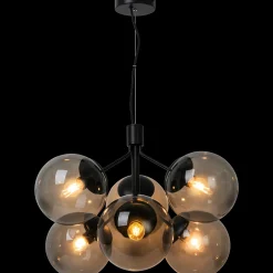 Nordlux Ivona 6-spot pendel sort