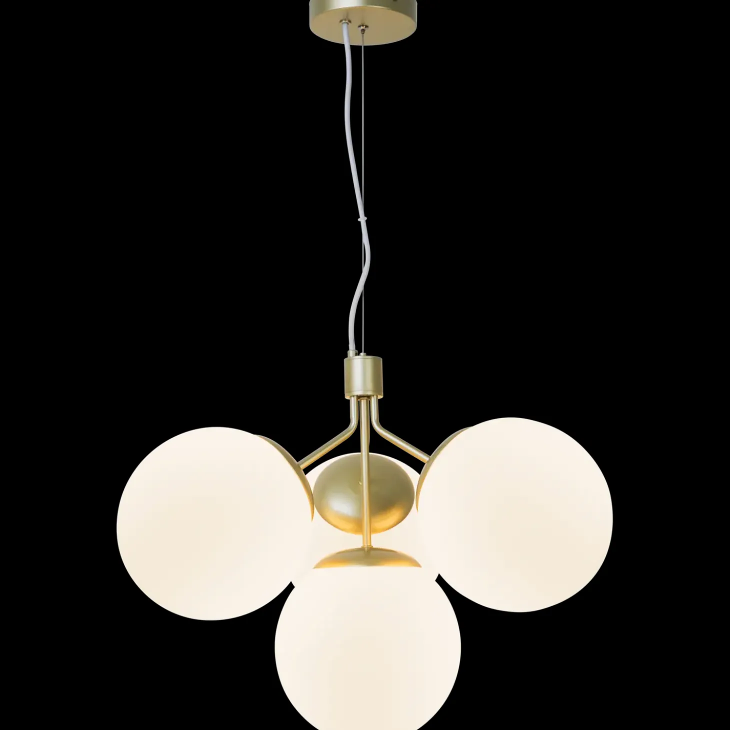 Nordlux Ivona 4-spot pendel messing