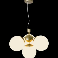 Nordlux Ivona 4-spot pendel messing