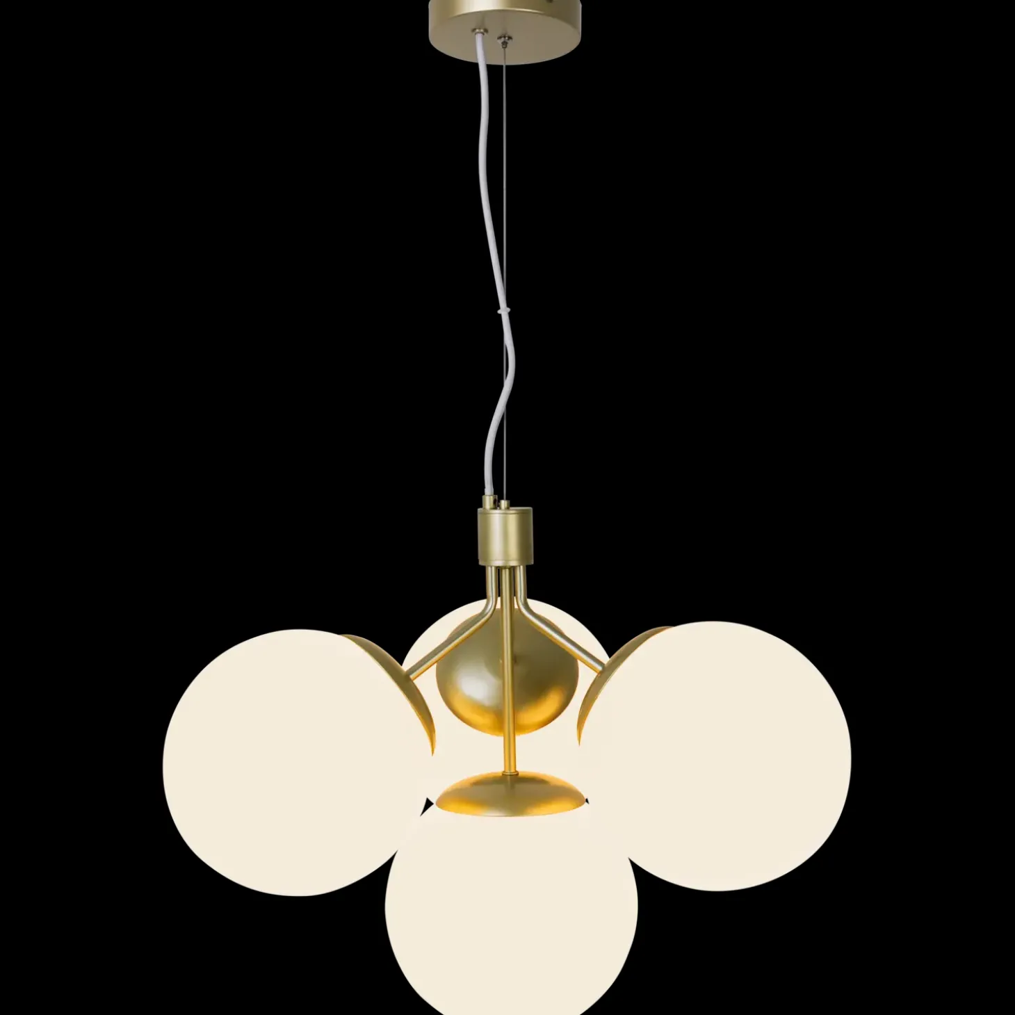 Nordlux Ivona 4-spot pendel messing