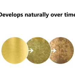 Nordlux Linton udendørs væglampe messing