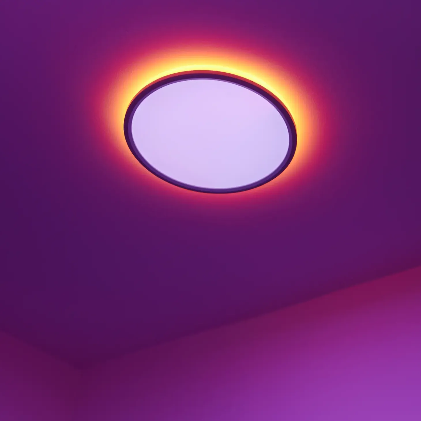 Nordlux Liva smart 2700-6500 K RGB plafond sort