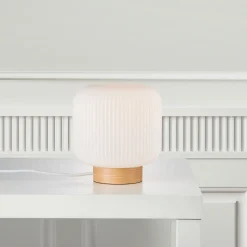 Nordlux Milford bordlampe natur E27