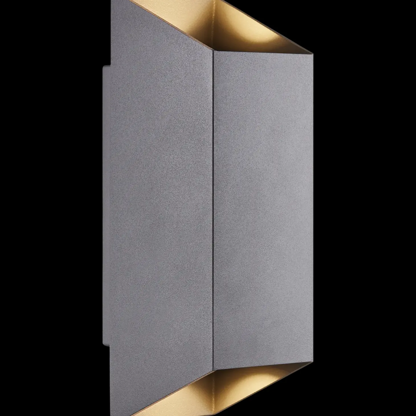 Nordlux Nico Square 22 udendørs væglampe antracit