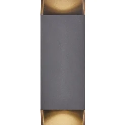 Nordlux Nico Square 22 udendørs væglampe antracit