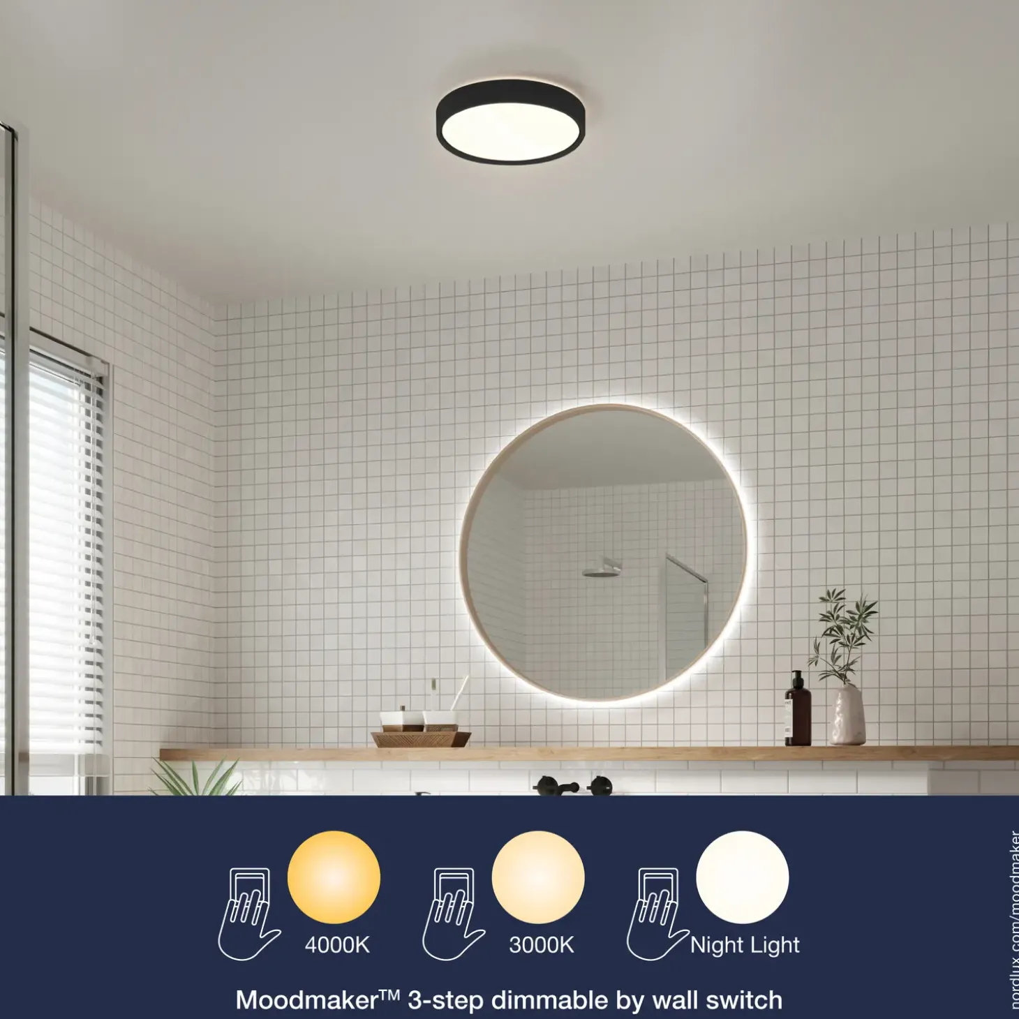 Nordlux Noxy Plafond sort