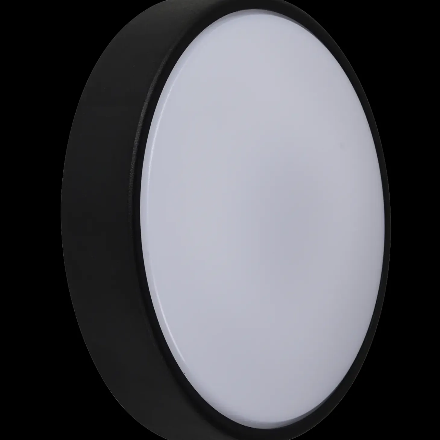 Nordlux Oliver udendørs rund væglampe sort