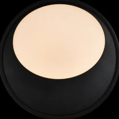 Nordlux Oliver udendørs rund væglampe sort