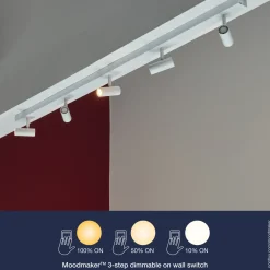 Nordlux Omari 5-spot loftlampe hvid