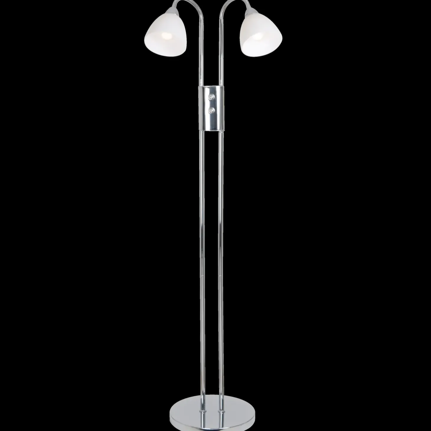 Nordlux Ray gulvlampe med dæmper krom