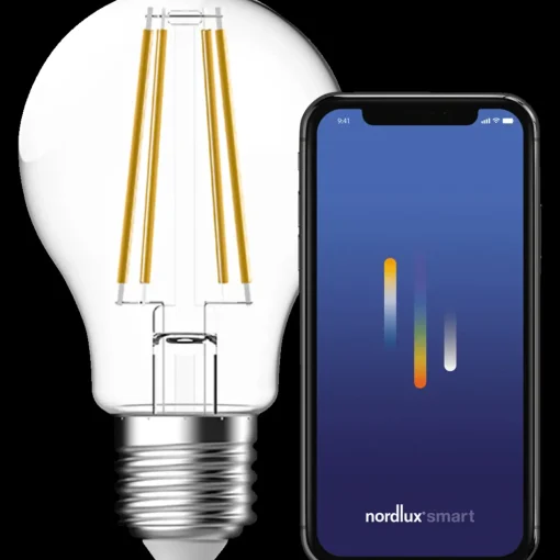 Nordlux smart pære LED E27 A60 CCT 4,7W klar
