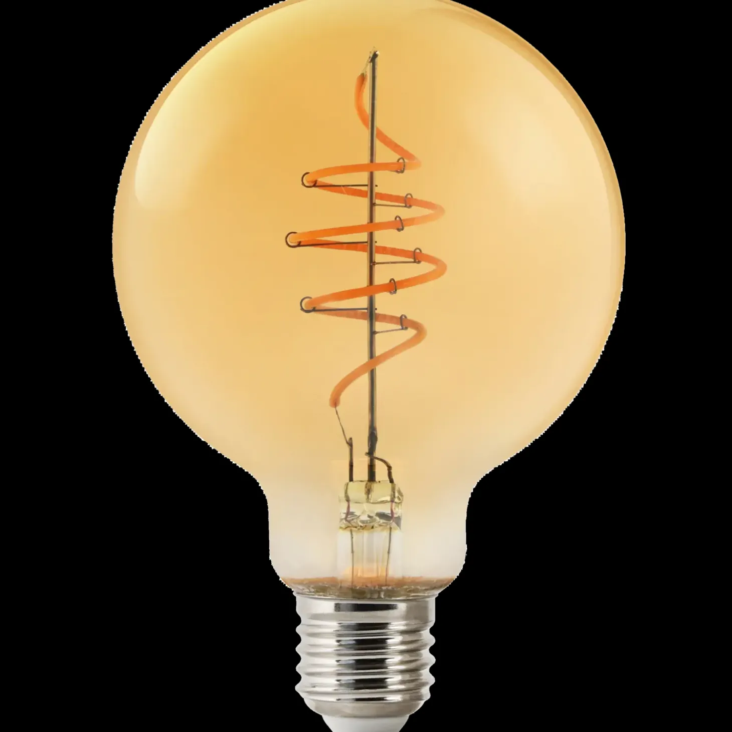 Nordlux smart pære LED E27 G95 4,7W ravfarvet