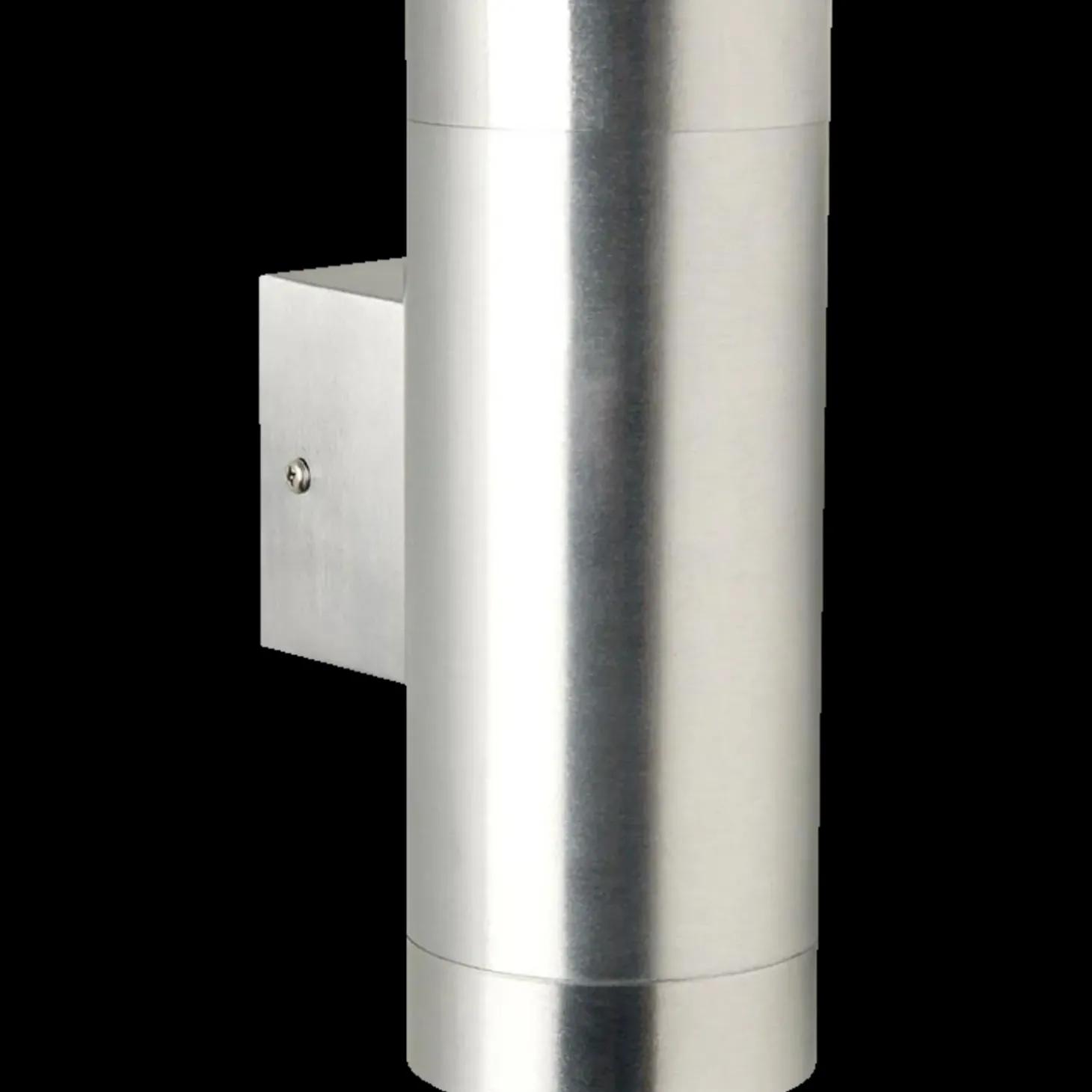 Nordlux Tin Maxi udendørs væglampe 2 lyskilder aluminium