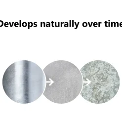 Nordlux Tin Maxi udendørs væglampe galvaniseret stål