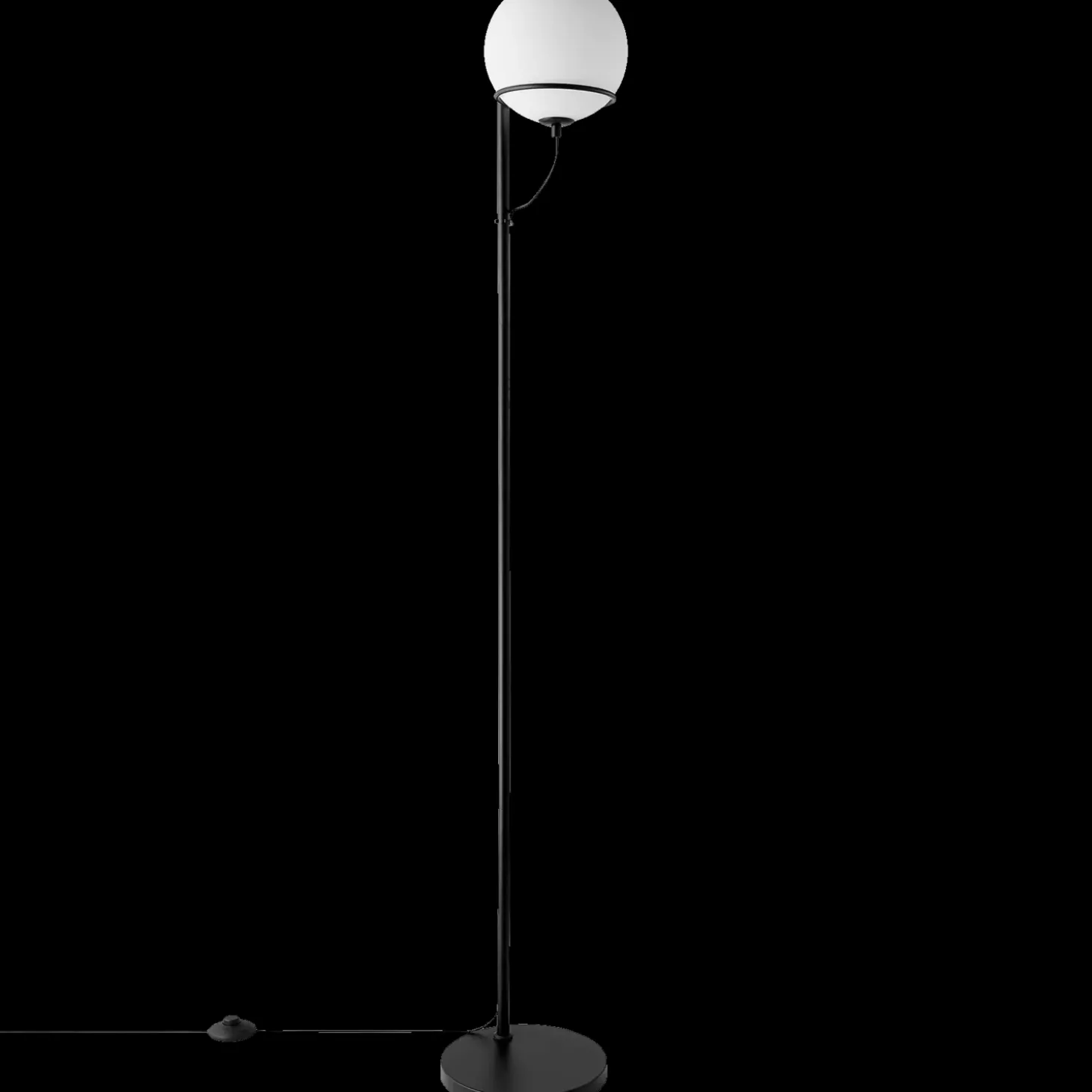 Nordlux Wilson gulvlampe sort