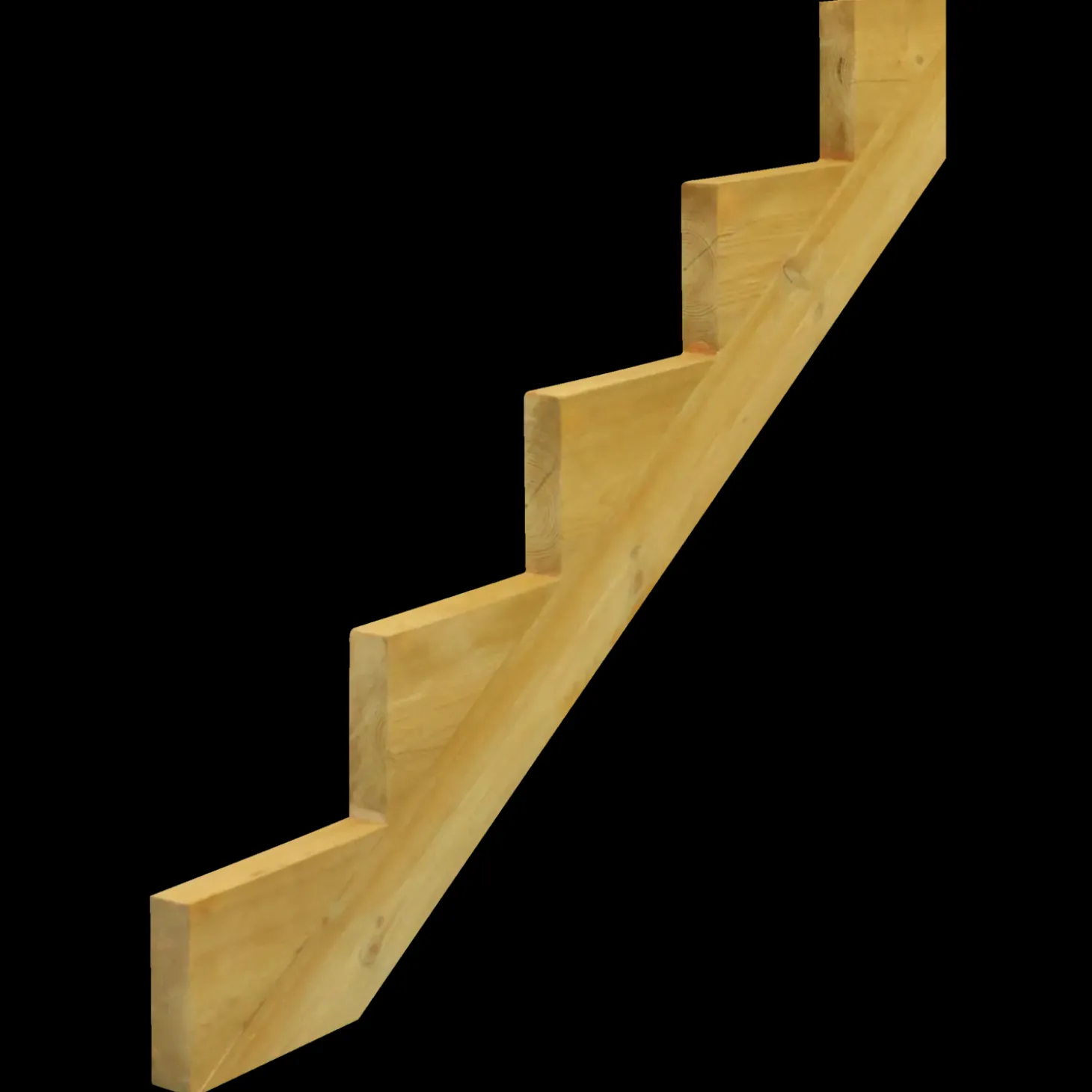 NSH trappevange 5 - trin trykimpr. træ