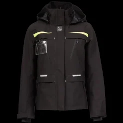 Ocean Rocky Stretch vandtæt arbejdsjakke dame sort str. S