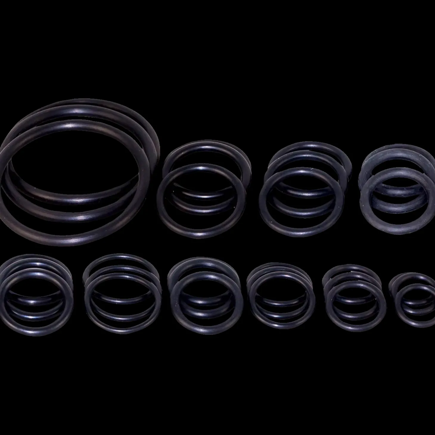 O-ringesæt 30 stk gummi