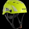 OS KASK SuperPlasma HV sikkerhedshjelm Hi-Vis gul