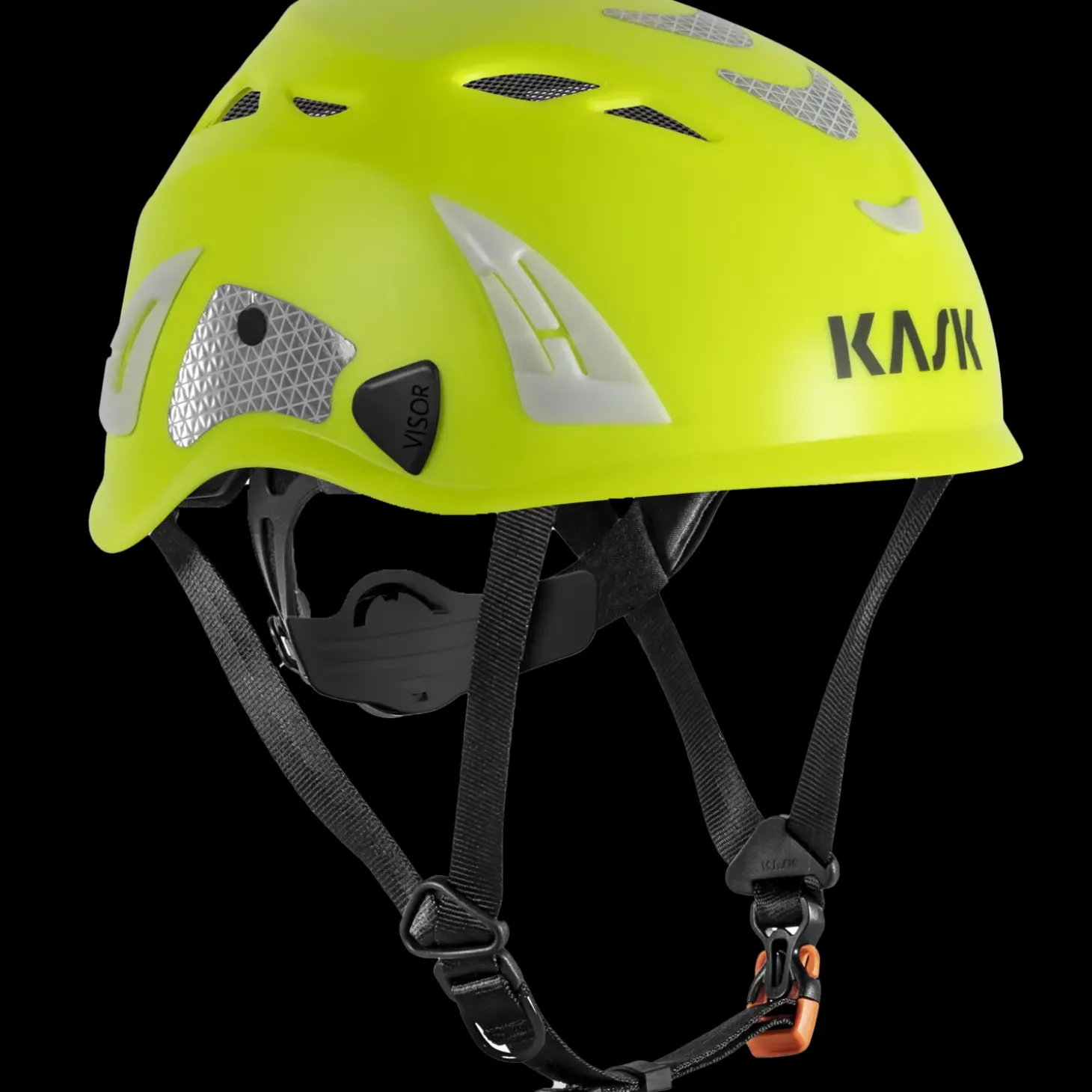 OS KASK SuperPlasma HV sikkerhedshjelm Hi-Vis gul