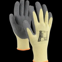 OX-ON Flexible Basic 1004 handske gul/grå str. CE 11