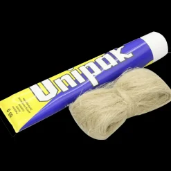 Paksalve i tube og pakgarn på rulle