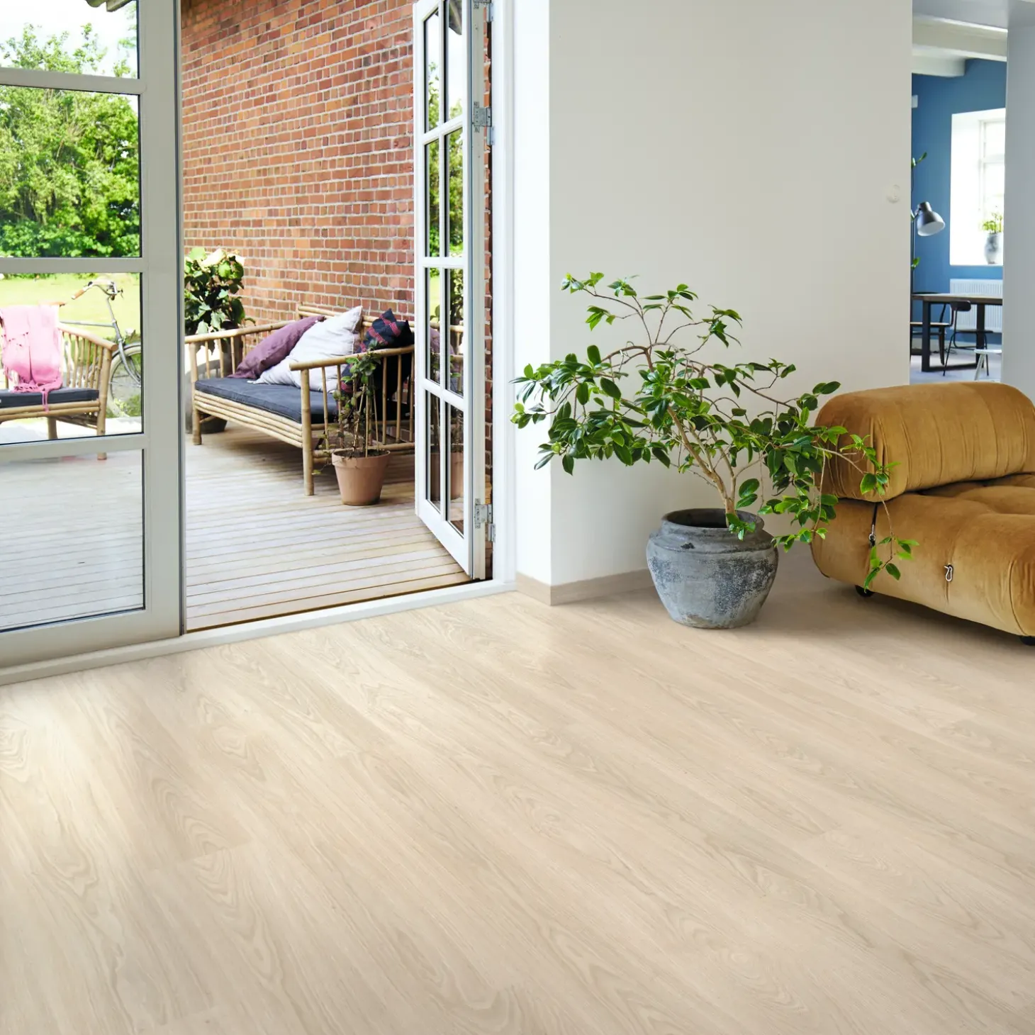Pergo Perstorp laminatgulv Beige Sand Oak 190x1200x8 mm
