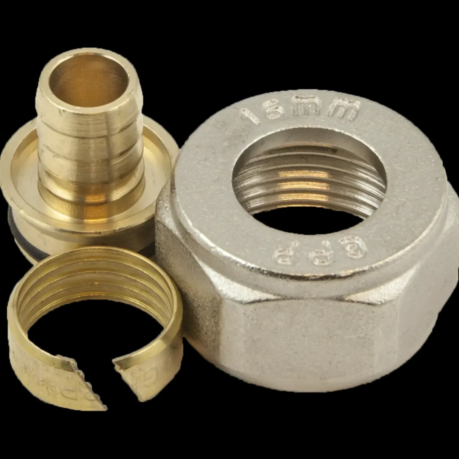 PEX euroconus til gulvvarme fordelingsrør 3/4"x16 mm