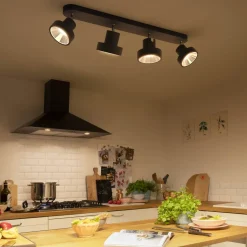 Philips Bukko Single spot 4x4,3W sort