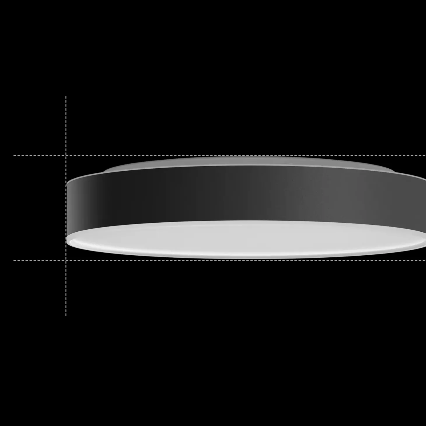 Philips Hue Enrave L plafond Ø42,5 cm 33,5W sort