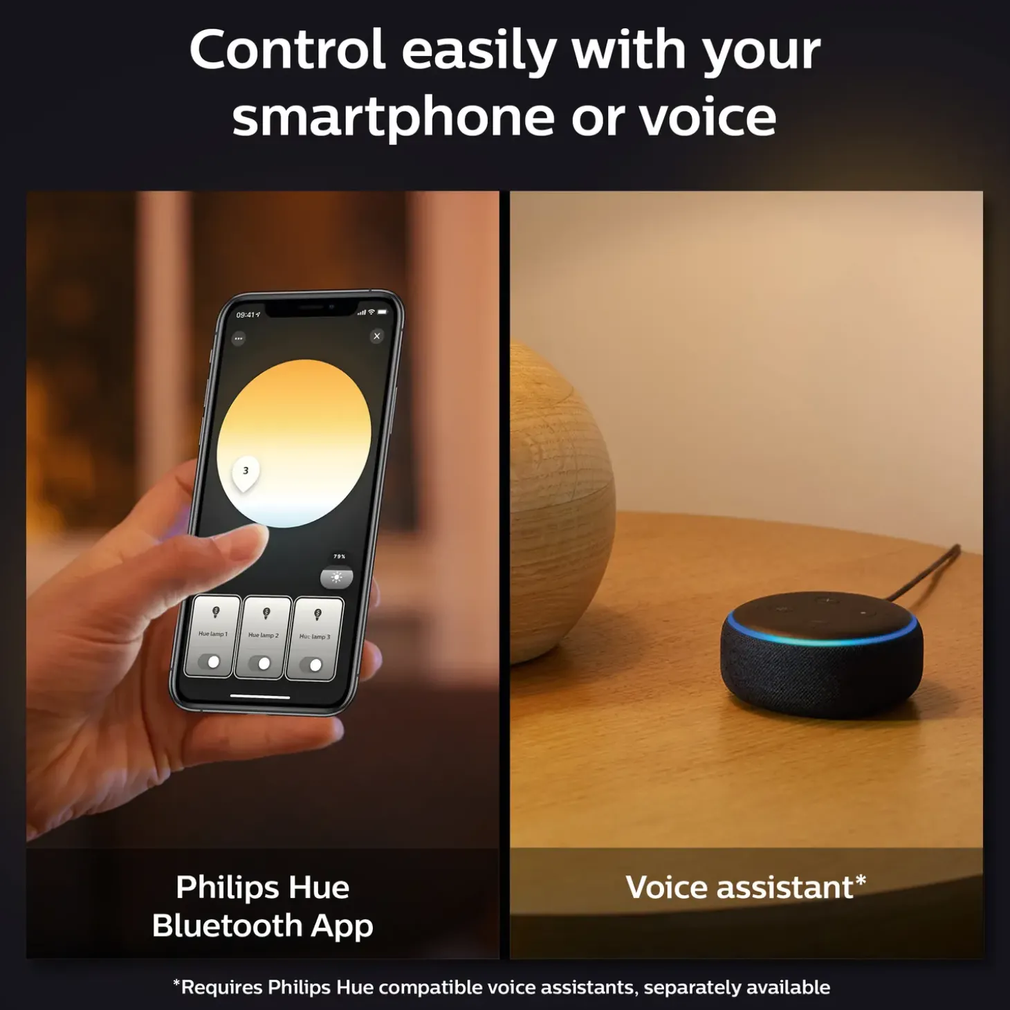 Philips Hue Enrave L plafond Ø42,5 cm 33,5W sort
