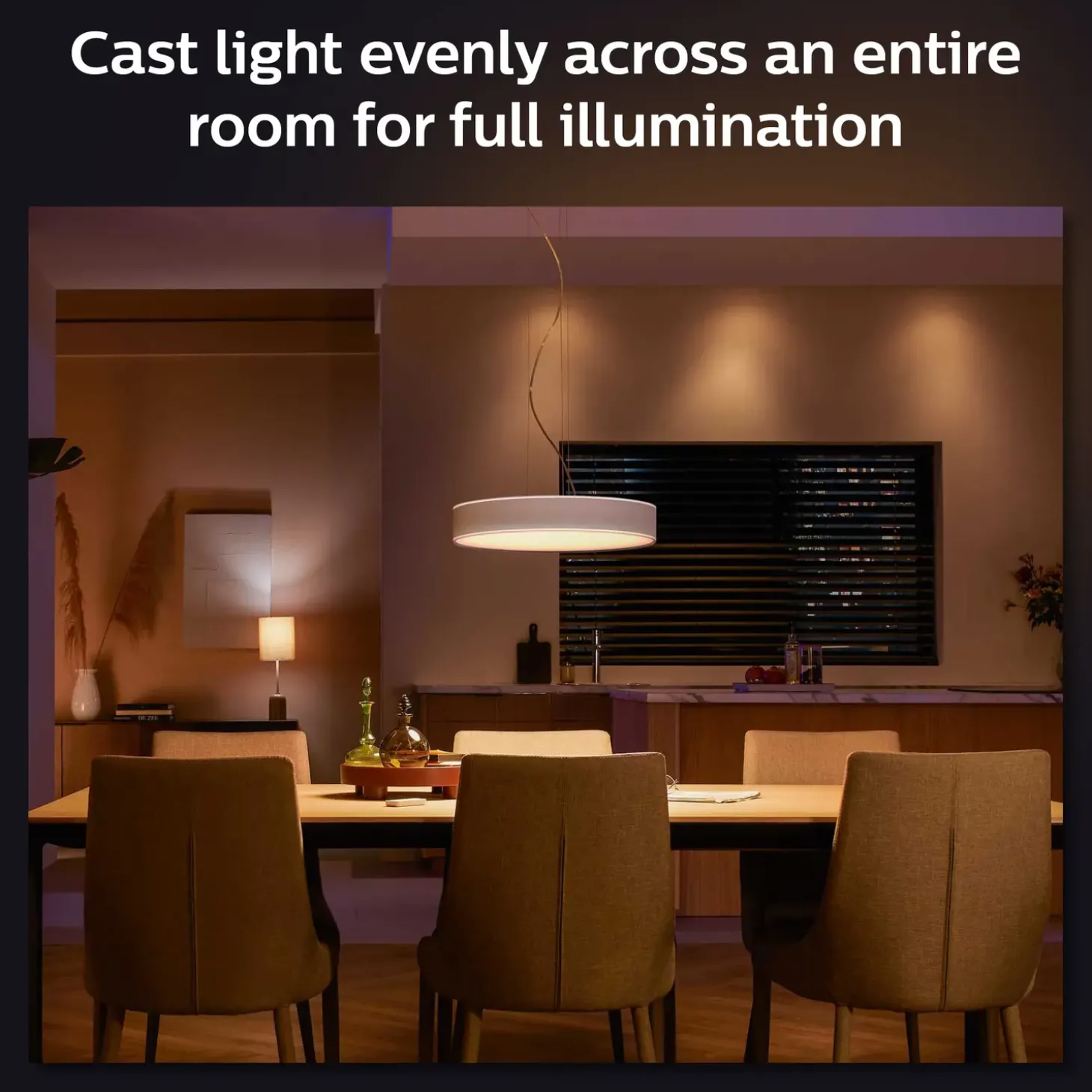 Philips Hue Enrave pendel Ø42,5 mm 33,5W hvid