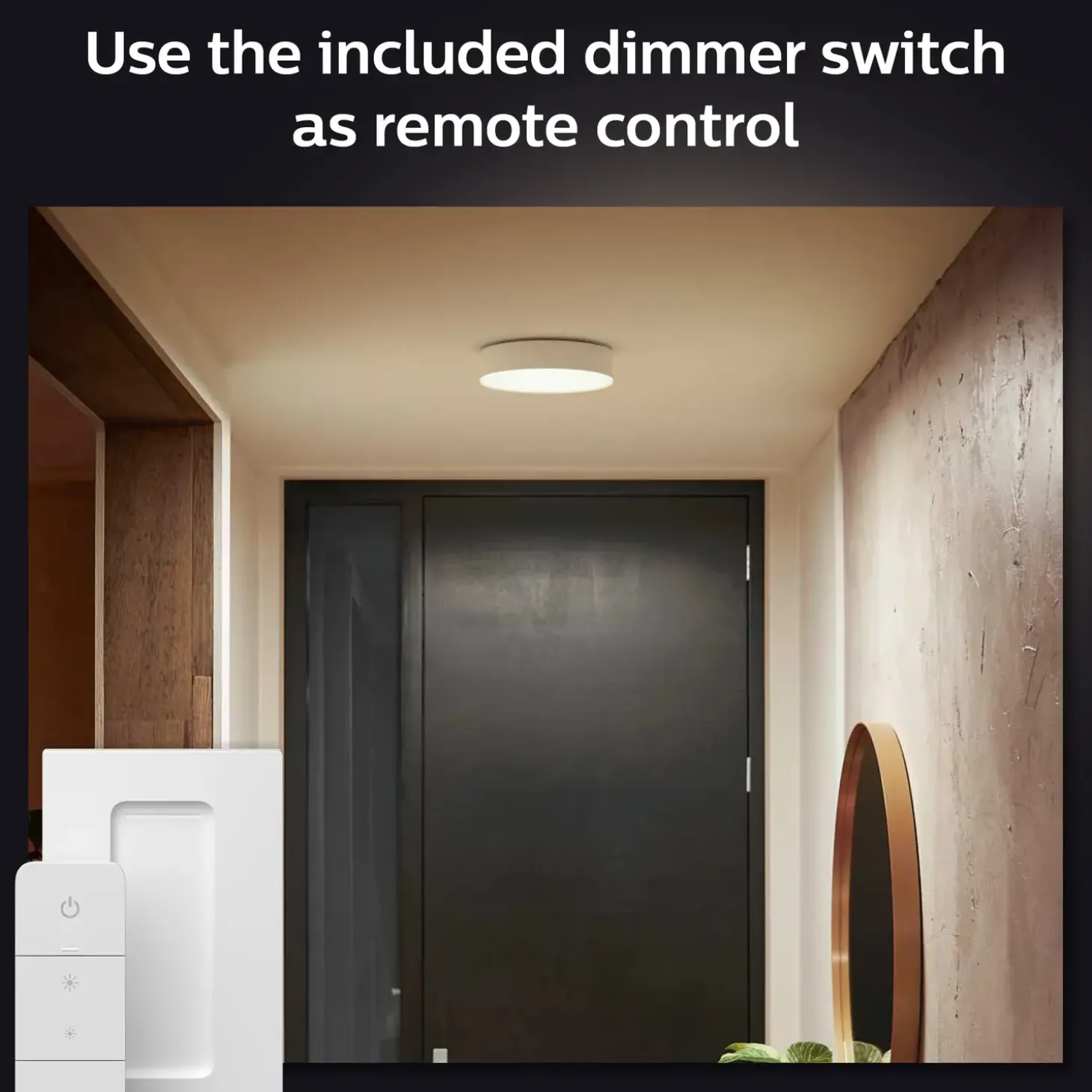 Philips Hue Enrave S plafond Ø26,1 cm 9,6W hvid