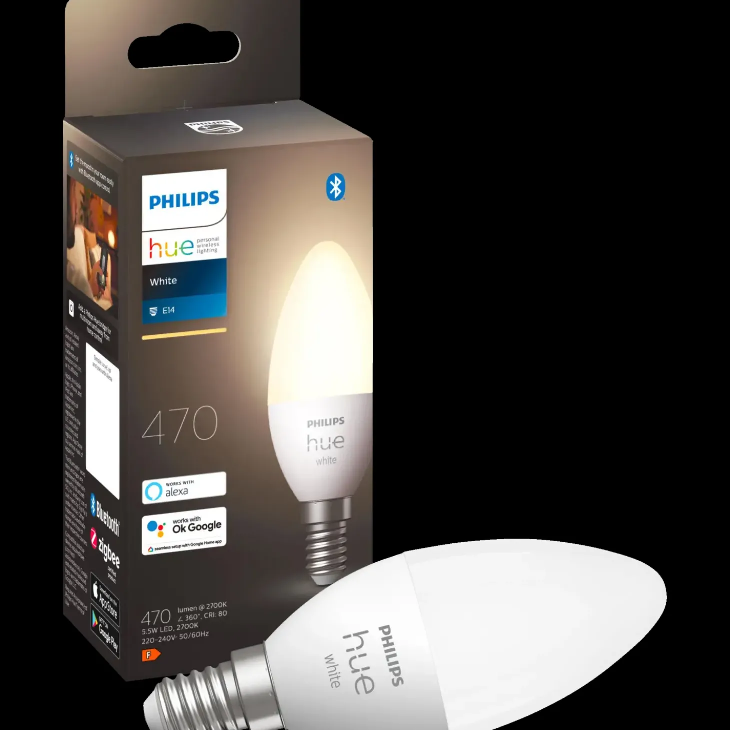Philips Hue White pære E14 LED