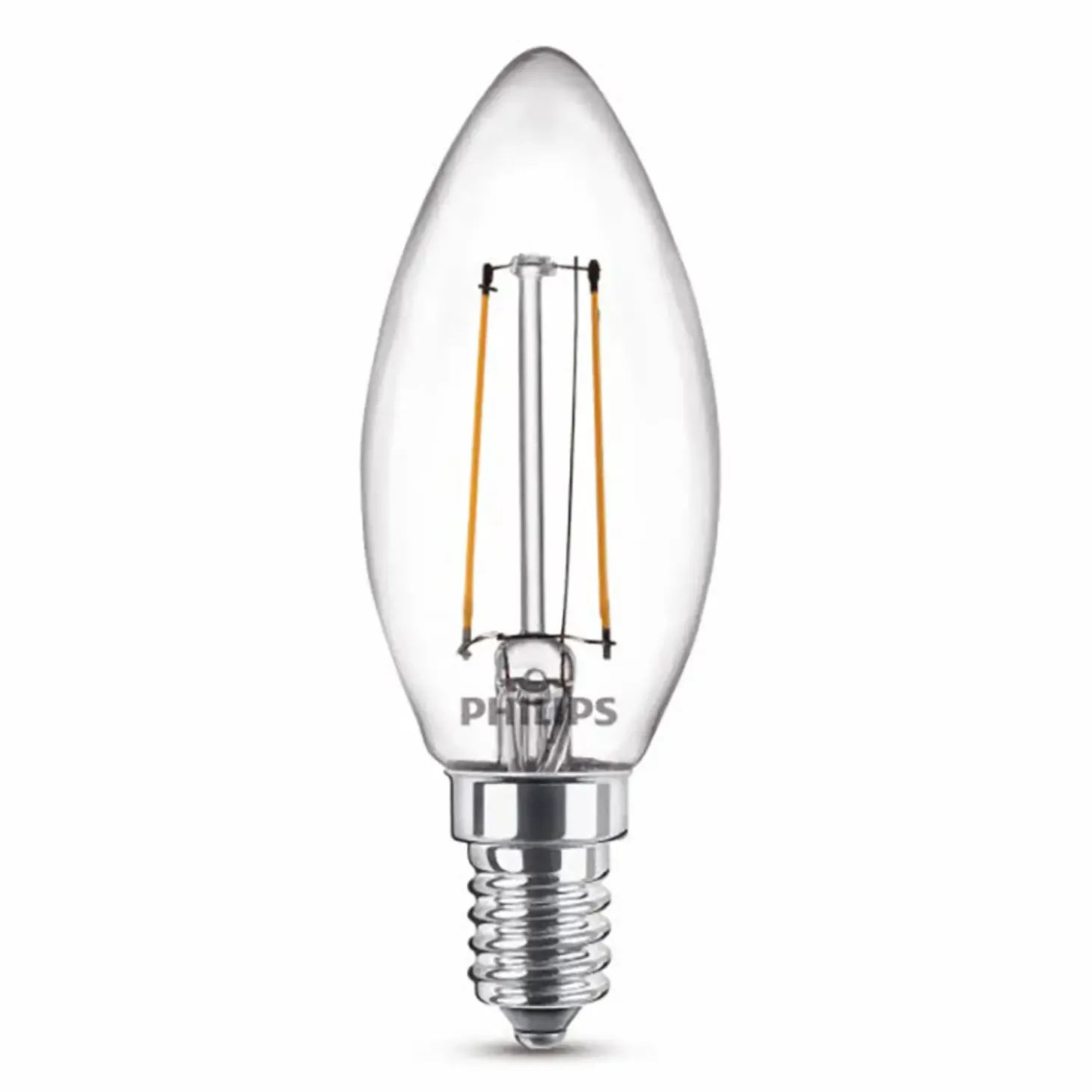 Philips Kerte LED pære E14 25W 2 pack