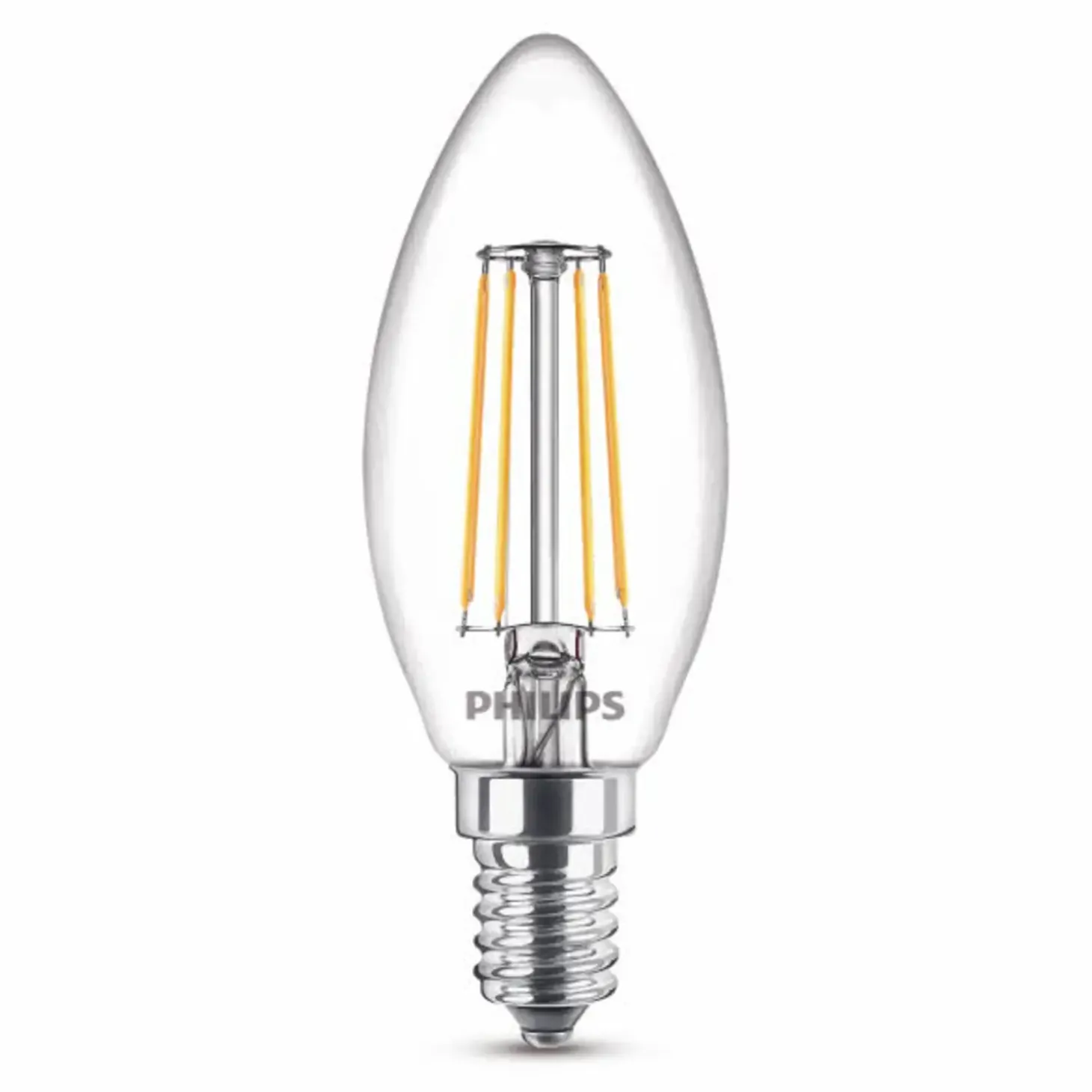 Philips Kerte LED pære E14 40W 2 pack