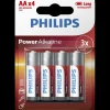 Philips Power alkaline LR6/AA batteri 4 stk.