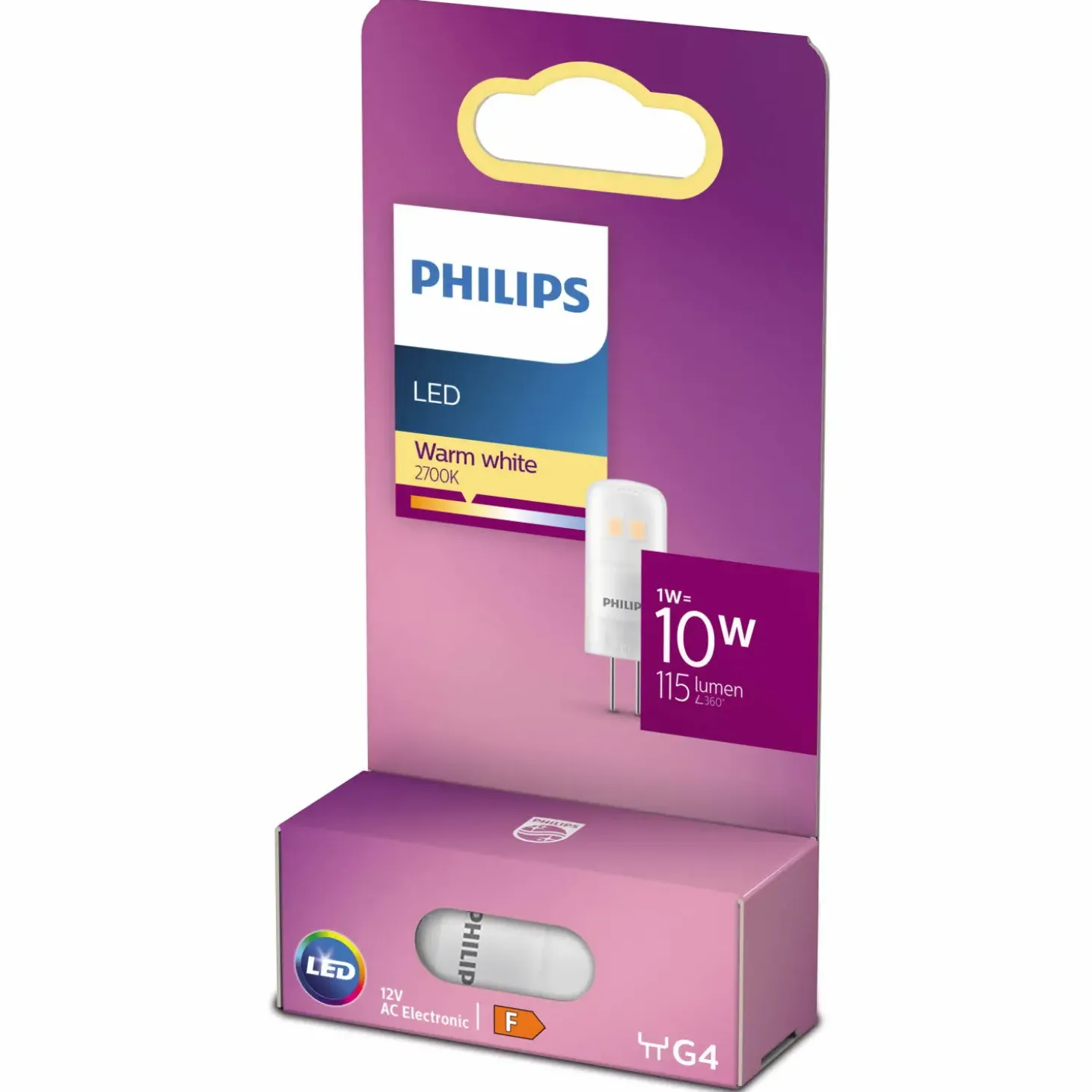 Philips Stift LED pære G4 10W