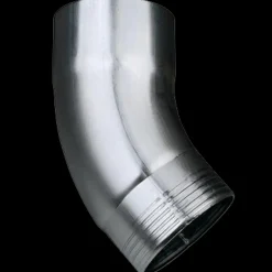 Plastmo bøjning 40° 75 mm zink