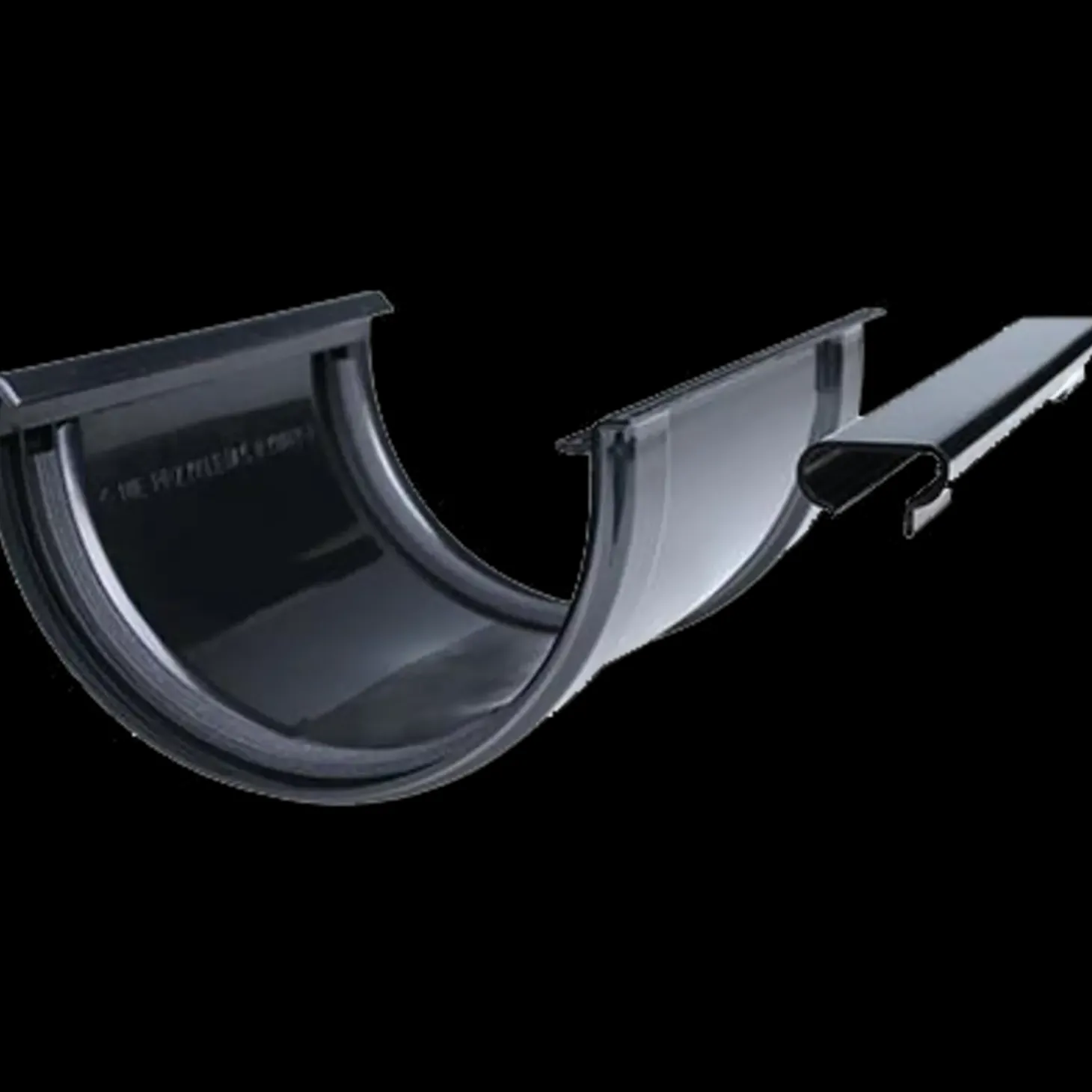 Plastmo ekspansionsstykke nr. 11 m/gummi sort