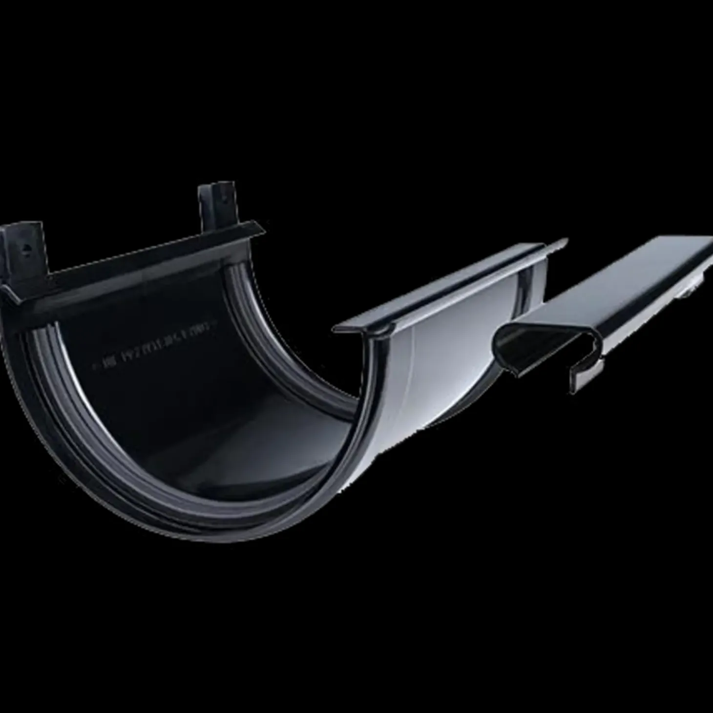 Plastmo ekspansionsstykke nr. 11 m/gummi sort