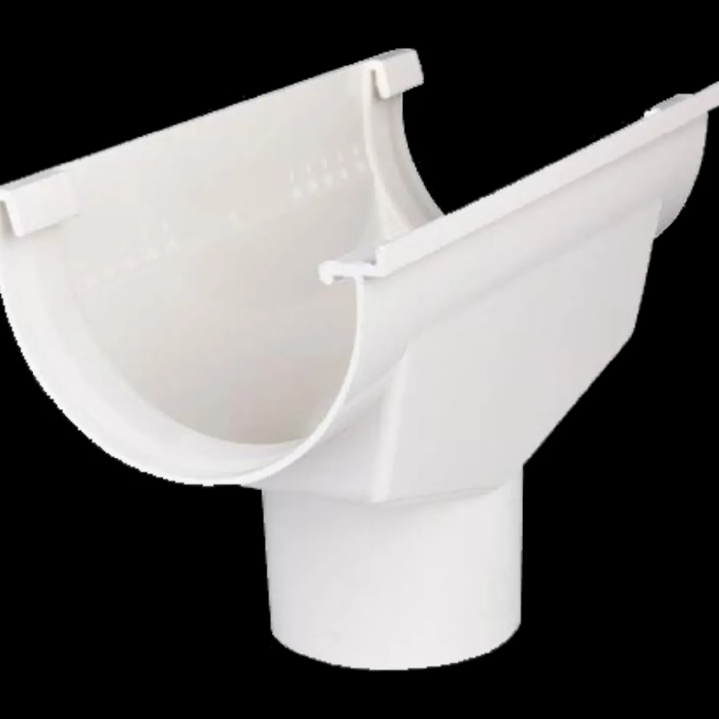 Plastmo ekspansionstudstykke nr. 12, 75 mm hvid